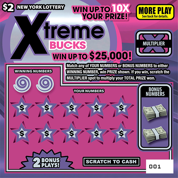 XTREME BUCKS ticket