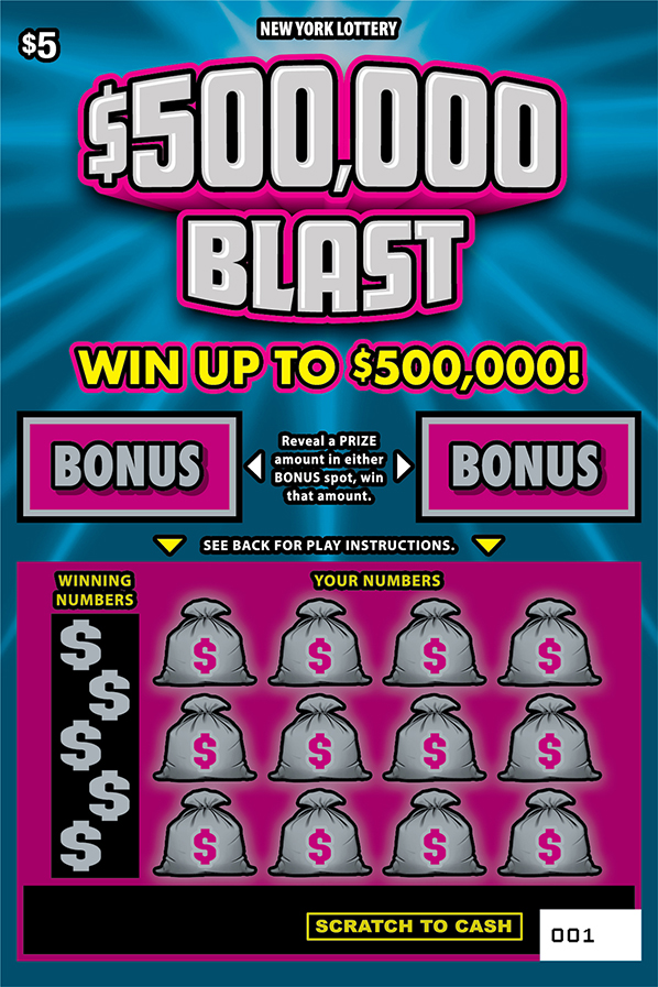 $500,000 BLAST ticket