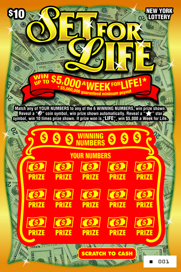 SET FOR LIFE ticket