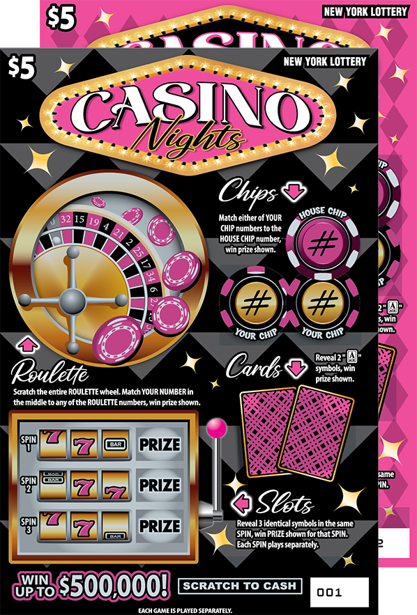 CASINO NIGHTS ticket
