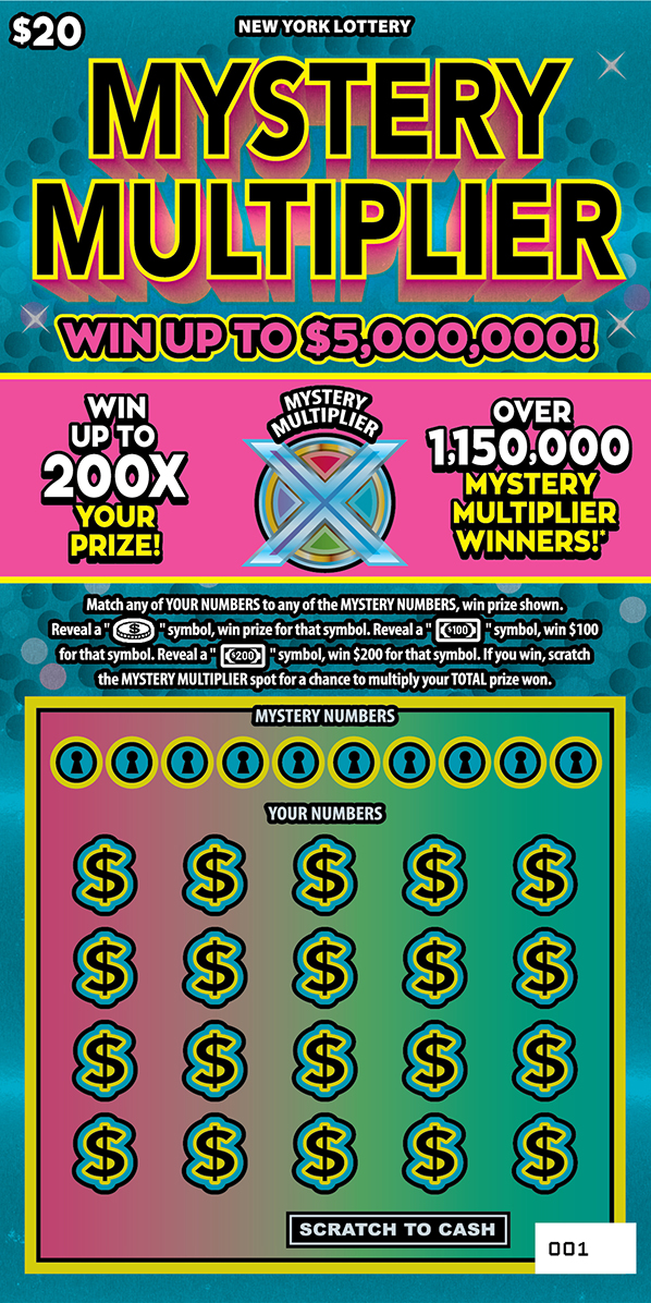 MYSTERY MULTIPLIER ticket