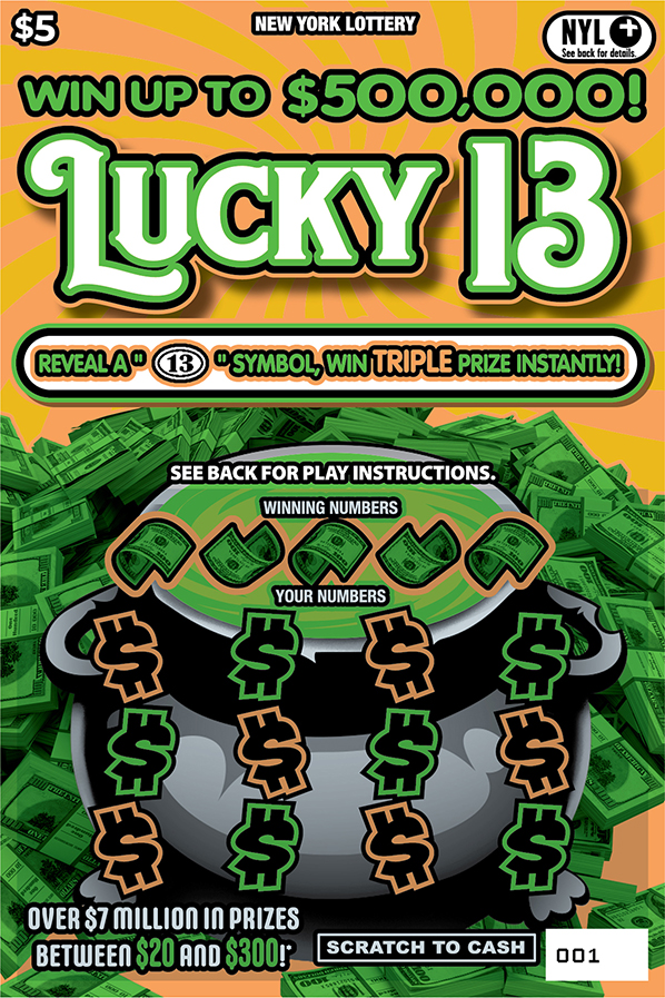 LUCKY 13 ticket