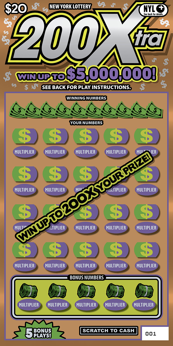 200Xtra ticket