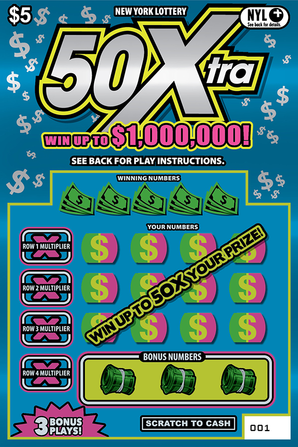 50Xtra ticket