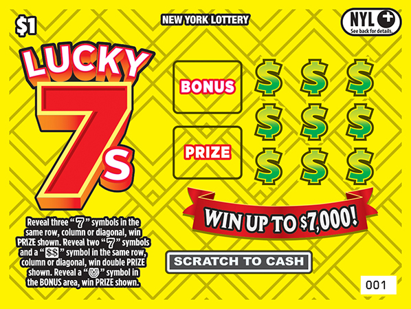 LUCKY 7s ticket