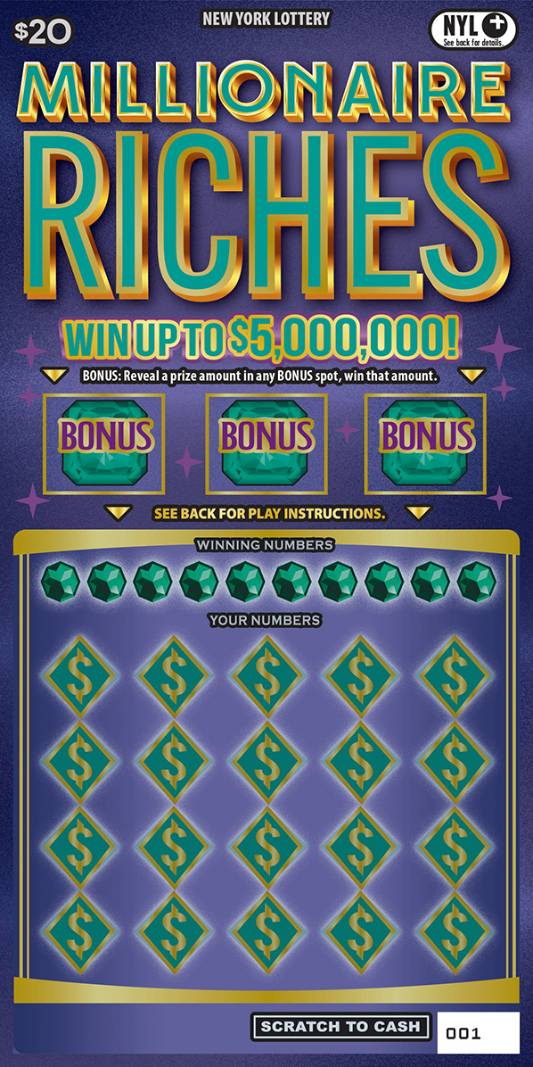 MILLIONAIRE RICHES ticket