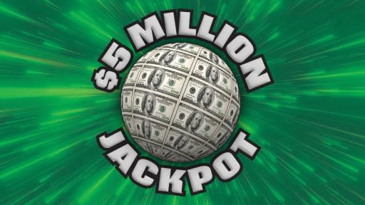 $5 Million Jackpot ticket