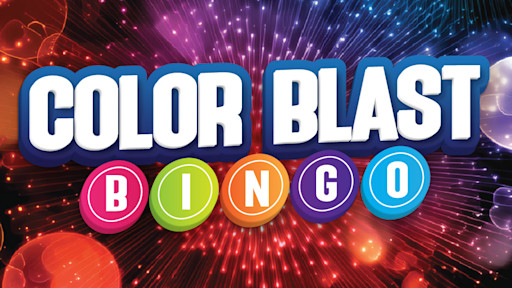 Color Blast Bingo ticket