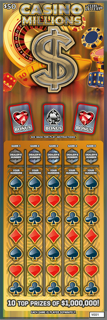 Casino Millions ticket