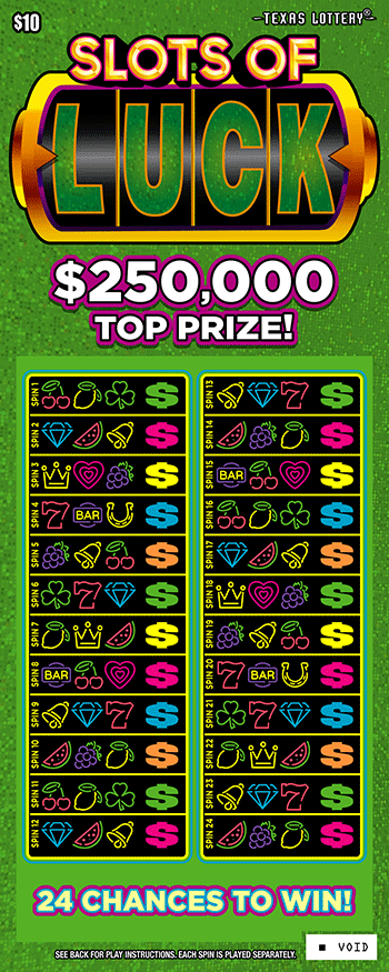 Slots of Luck ticket