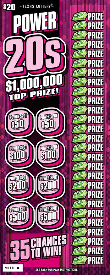 Power 20s ticket