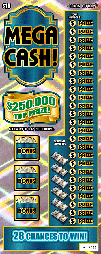 Mega Cash! ticket