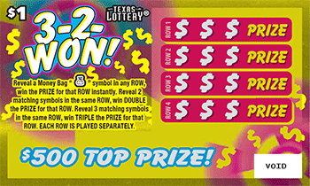 3-2-Won! ticket