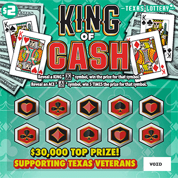 King of Cash ticket