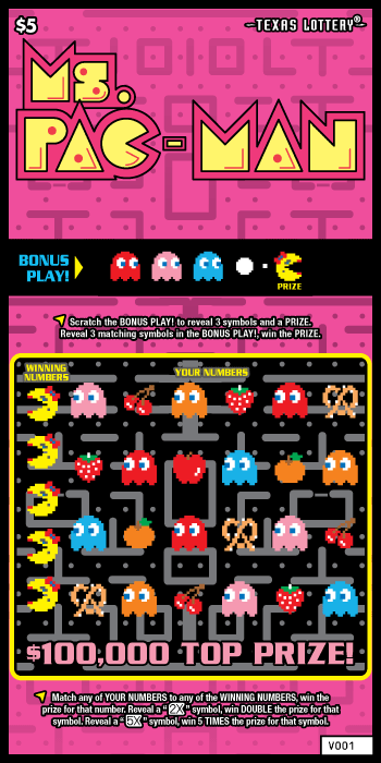 Ms.PAC-MAN ticket