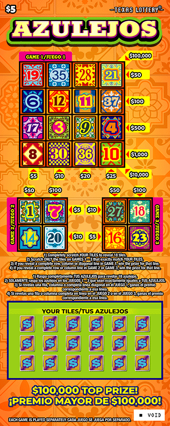 Azulejos ticket