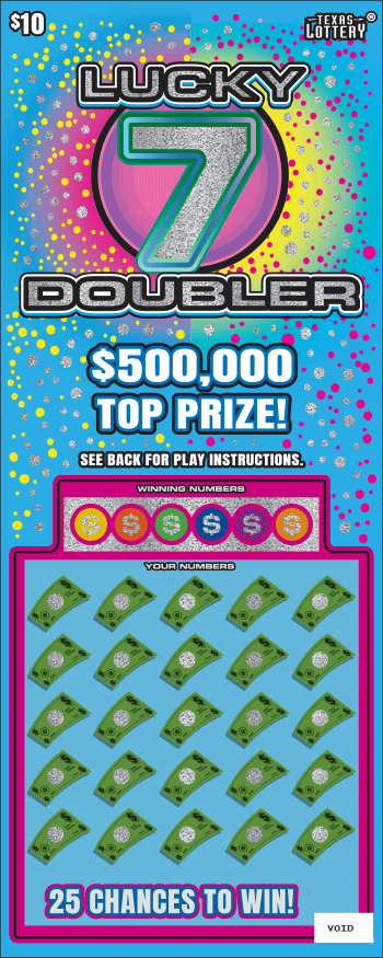 Lucky 7 Doubler ticket