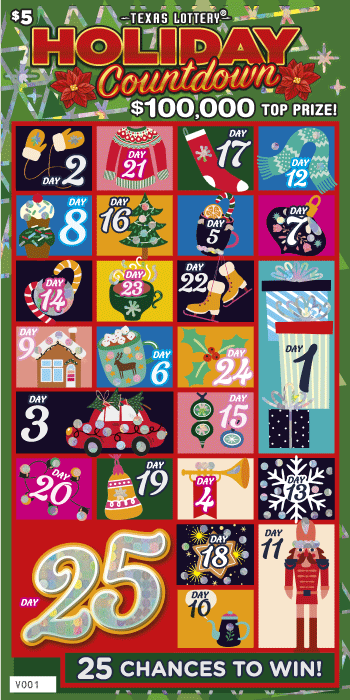 Holiday Countdown ticket